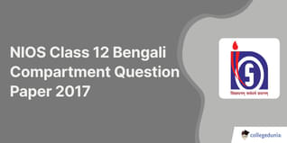 NIOS Class 12 Bengali Compartment Question Paper 2017 with Answer Key